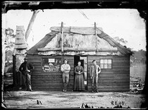 Bakery, Home Rule gold fields, New South Wales, Australia, ca. 1872, American & Australasian Photographic Company