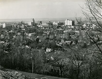 Overlooking the Ferguson Avenue Pumping Station. 1963.
