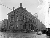 Nassau St, junction with Kildare St, Dublin