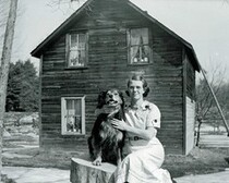 Gladys Ruttan at Ruttan Homestead