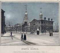 State House. Philadelphia, c1840, 1848.