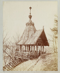 Rustic house, Phila. park. ca. 1870.