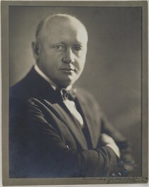 Portrait of Elmer A. Forsberg, Akseli Gallen-KallelaÂ´s friend in Chicago, 1927.