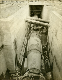 Beach Pumping Station, Hamilton Waterworks. 1913.