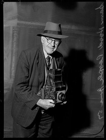 Portrait of Sam Hood, June 1953, Taken for People Magazine.