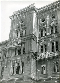 University of Technology, Hietalahdentori. Wartime damage.