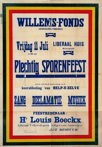 Affiche Willemsfonds Tienen