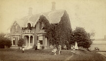 Homestead, Balsam Lodge, Burlington dairy farm. Propieter: Mr. John Fothergill. {between 1878 and 1889]
