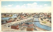 Superior Avenue Bridge Over Cuyahoga River