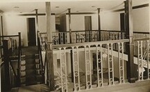 Passenger cabin area of R100 Airship (Howden Aerodrome) 1933 (archive ref DDX1017-1)