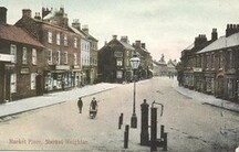 Market Weighton, Market Place from northwest c.1905 (archive ref PO-1-89-8)