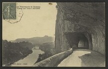 Tunnel sur route Ã  Ruoms