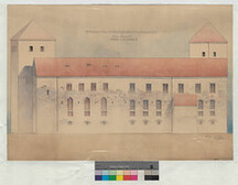 Turun linna, mittauspiirustus, 1914