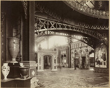 Pavilion interior. Paris World Exhibition 1889