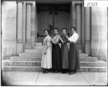 Western College class presidents 1912