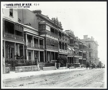 Terrace houses on Macquarie Street, Sydney (NSW)