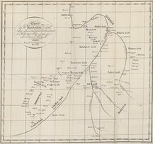 Carte du Kordoufan et des pays adjacents