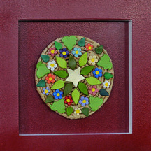 Luz Autor: MÃ´nica Cunha Ano: 2005 TÃ©cnica: CerÃ¢mica DimensÃ£o: 37cm x 37cm