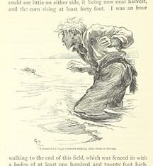British Library digitised image from page 132 of "Gulliver's Travels ... Illustrated ... by Gordon Browne"