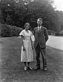 Mount Congreve, Waterford, Lady Alethea Buxton and Mr. Peter Eliot.