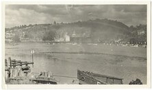 Looking towards Ritchies Mill and the Cataract Gorge (1929)