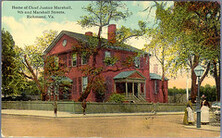 Home of Chief Justice Marshall, 9th and Marshall Streets, Richmond, Va.