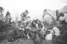 Riding on Mt. Harris