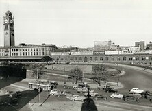 View of Central Railway Station, Sydney (NSW) - main entrance side