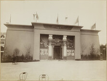 Galerie des Beux-Arts. Paris World Exhibition 1889