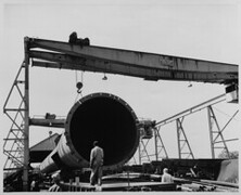 Magnolia Petroleum Company Smokestack Transportation Preparation (AC604-A07-0120