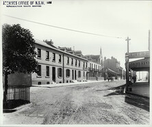 Princes Street looking north September 1901, The Rocks (NSW) [Rocks Resumption photographic survey]