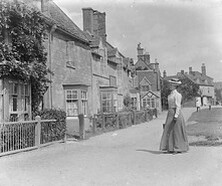 Gwynfryn, open windows, elegant lady and.... a DOG!