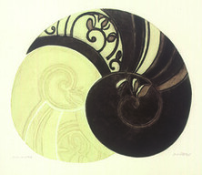 Caracol Autor: Anna Letycia Quadros Ano: 1968 TÃ©cnica: Calcografia. Ãgua-forte e Ãgua-tinta (prova do artista) DimensÃ£o: 45cm x 52cm