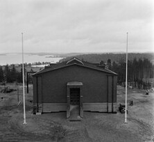 Lahti radio station, building, 1935.