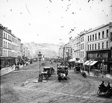 Horse-drawn tram, Patrick Street, Cork