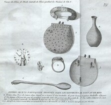 AntiquitÃ©s trouvÃ©es prÃ¨s de Pont-Audemer (Calvados)