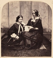 Elizabeth and Emily Macarthur, Camden, Sydney,  ca. 1858