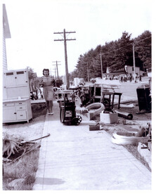 Northbrook Fire remains, 1941