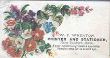 W.F. Wheaton, Printer and Stationer