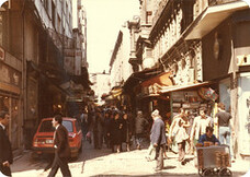 Sahne SokaÄŸÄ±, BeyoÄŸlu, Ä°stanbul, 1980â€™ler - Sahne Street, BeyoÄŸlu, Ä°stanbul, 1980s