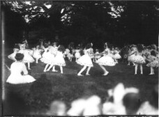 Dancers at McGuffey School May Day celebration 1912