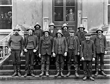 Unsung heroes!  Lifeboat men on land for once!