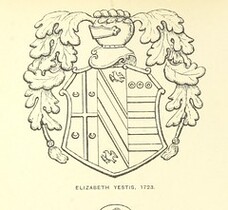 British Library digitised image from page 88 of "The Church Heraldry of Norfolk: a description of all coats of arms on brasses, monuments, etc, now to be found in the county. Illustrated ... With Notes from the inscriptions attached"