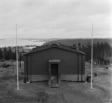 Lahti radio station, building, 1935.