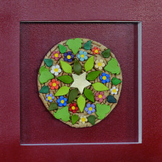 Luz Autor: MÃ´nica Cunha Ano: 2005 TÃ©cnica: CerÃ¢mica DimensÃ£o: 37cm x 37cm