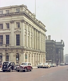 Looking down Grey Street, Newcastle, 1958