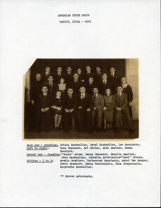 Armenian youth group, Harbin, China, c. 1945