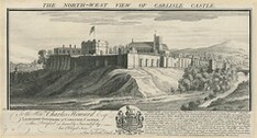The BL Kingâ€™s Topographical Collection: "THE NORTH-WEST VIEW OF CARLISLE CASTLE. "