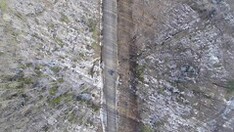 Mazinaw Tramway Aerial View - Built 1850s