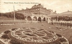 Princes Parade - Floral Clock, Bridlington, c.1921(archive ref PO-1-20-86)